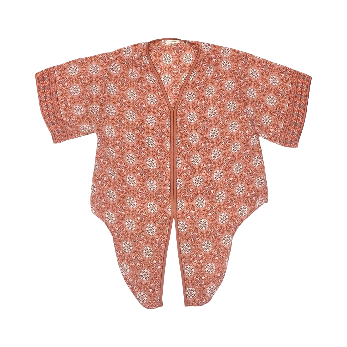 Blouse Ss By Max Studio In Orange, Size:2X