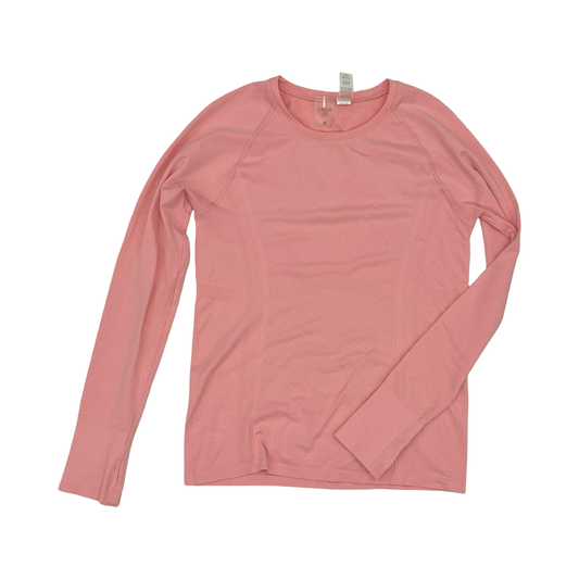 Athletic Top Ls Crewneck By Calia In Pink, Size:M