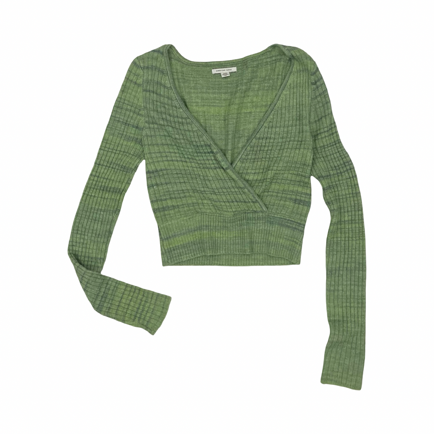 Sweater By American Eagle In Green, Size:M