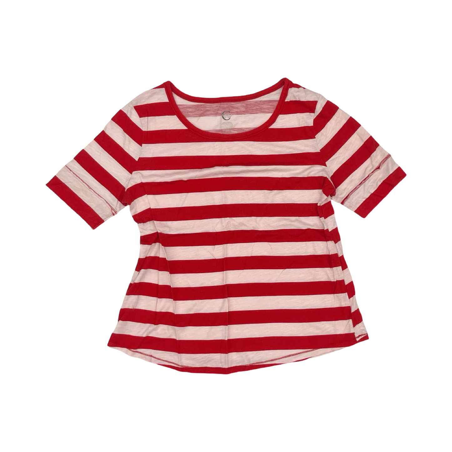 Top Ss By Cato In Pink & Red, Size:L