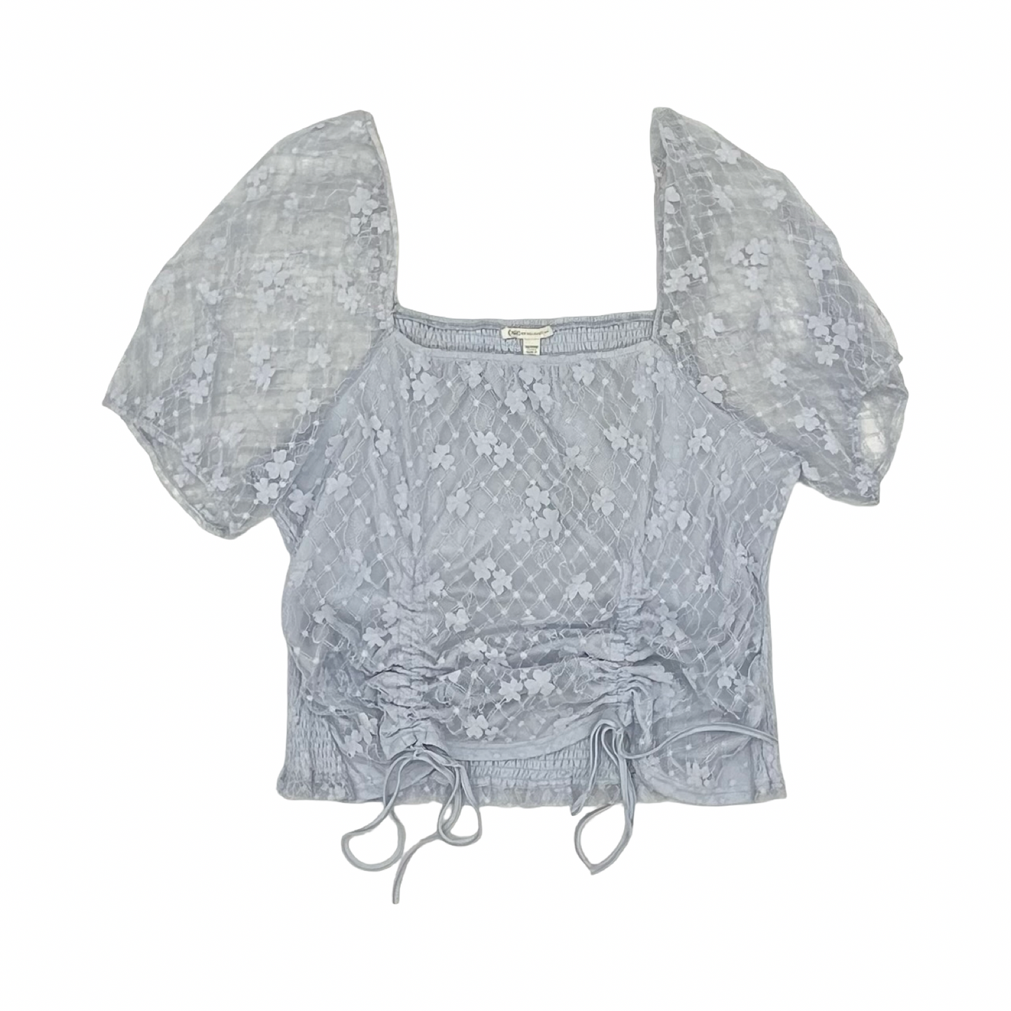 Blouse Ss By Cato In Blue, Size:1X