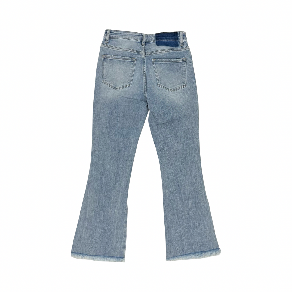 Jeans Flared By Flying Monkey In Blue Denim, Size:0