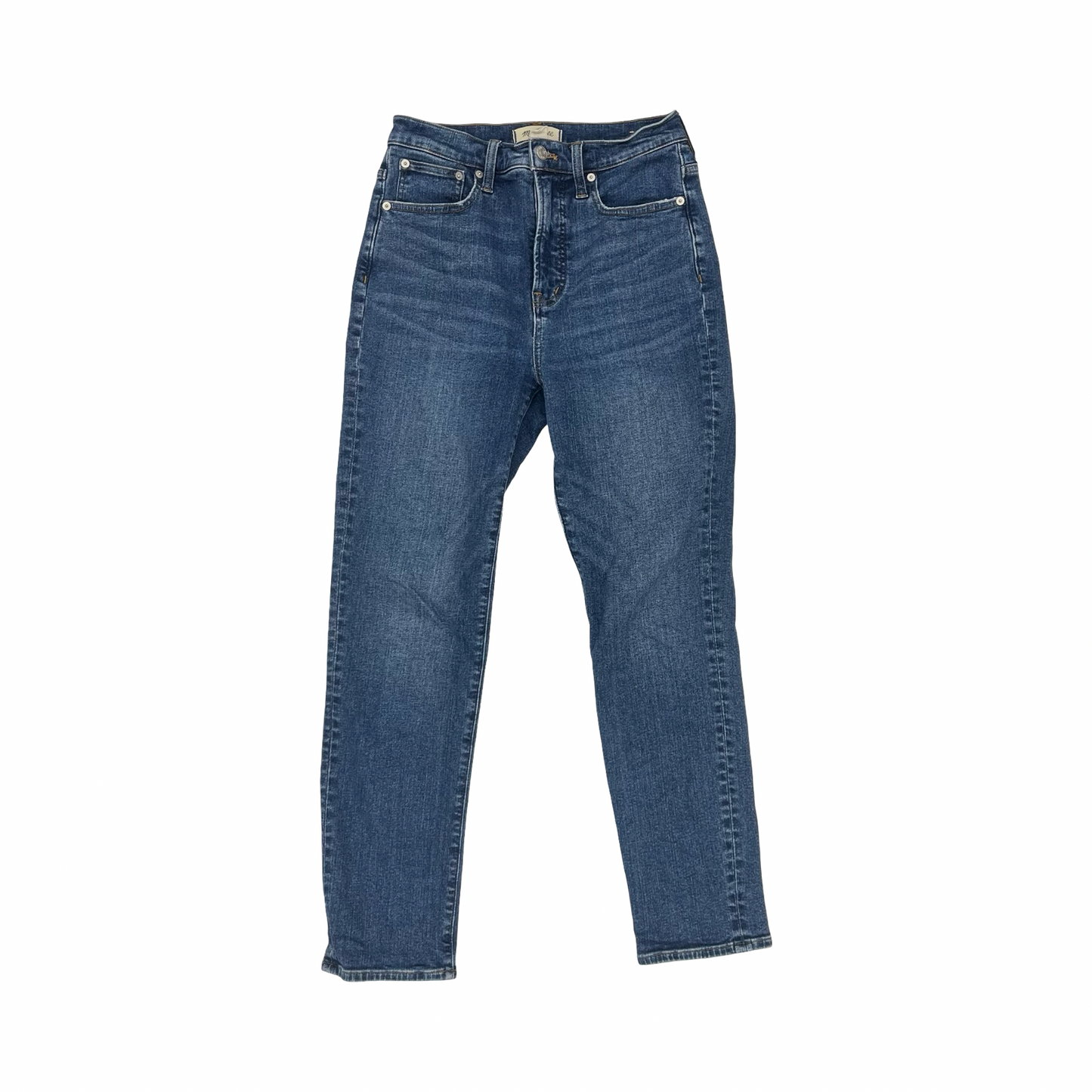 Jeans Skinny By Madewell In Blue Denim, Size:2
