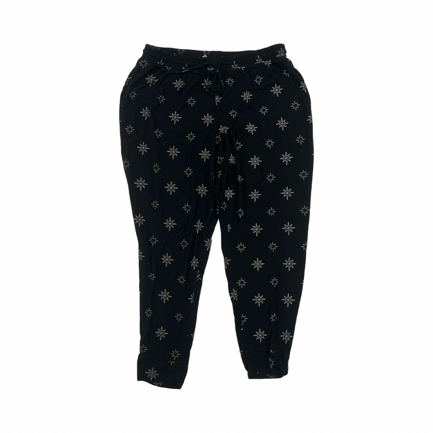 Pajamas 2Pc By Soma In Black & Cream, Size:L