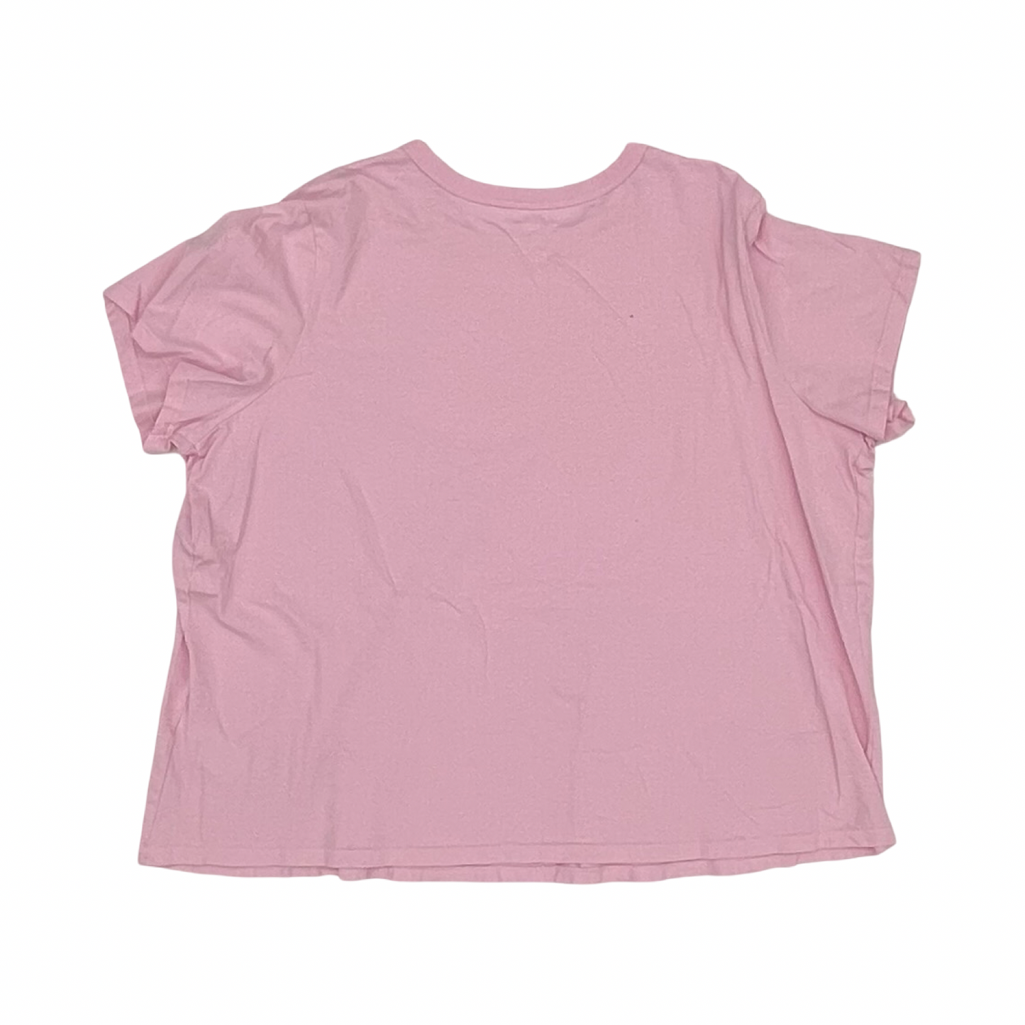 Top Ss Basic By Old Navy In Pink, Size:2X