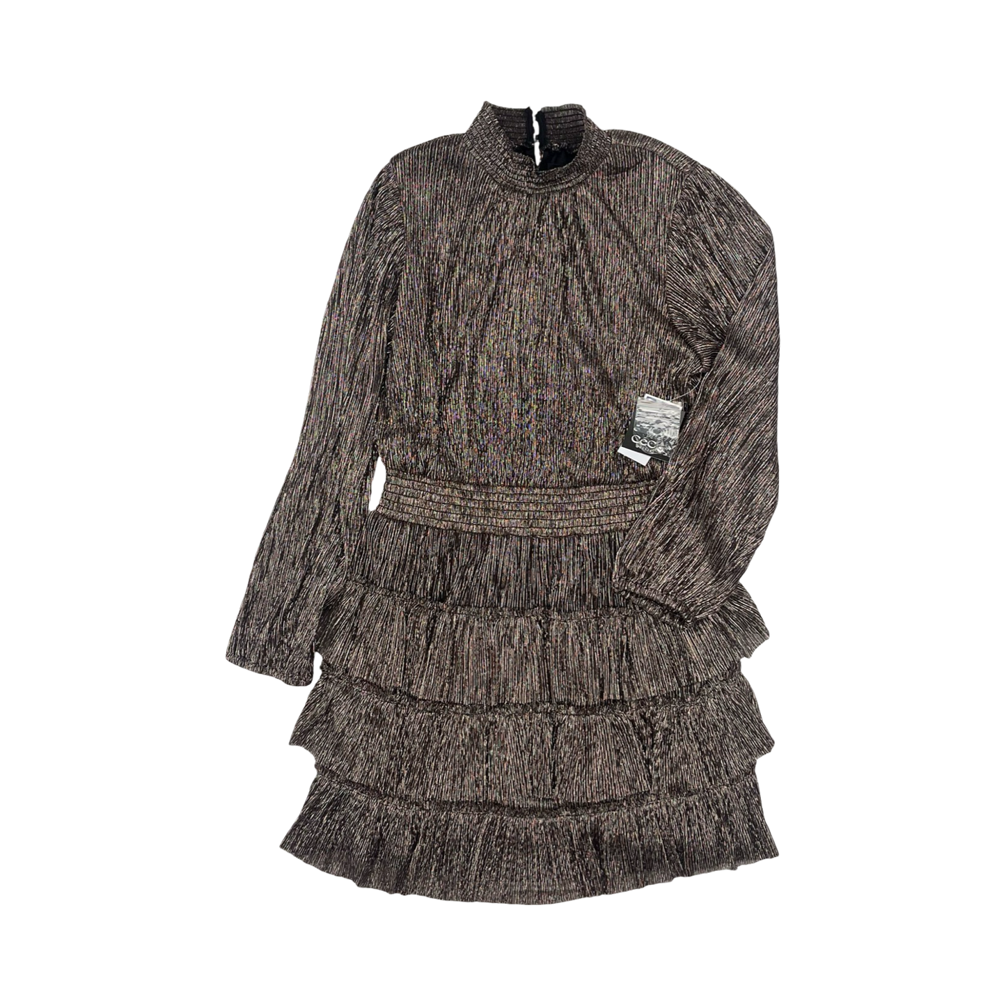 Dress Party Short By Cece In Bronze, Size:L