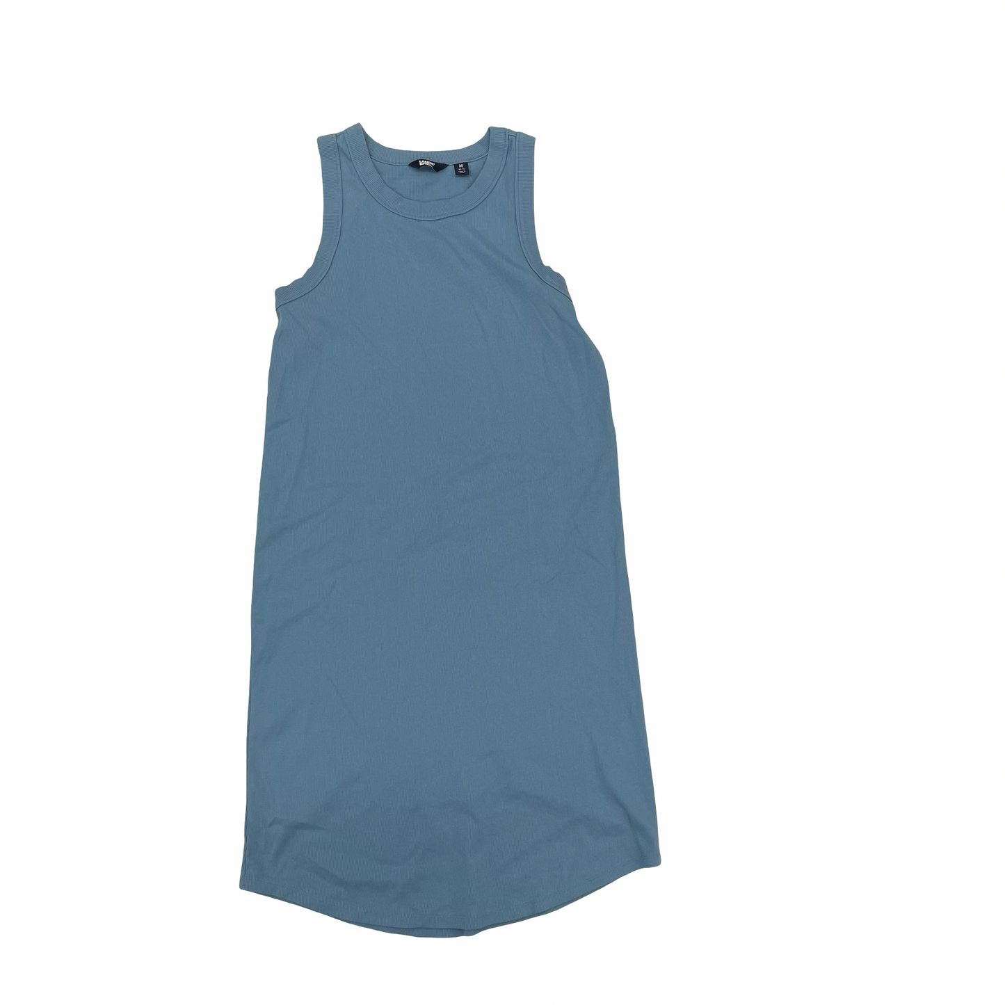 Dress Casual Midi By Lands End In Blue, Size:M