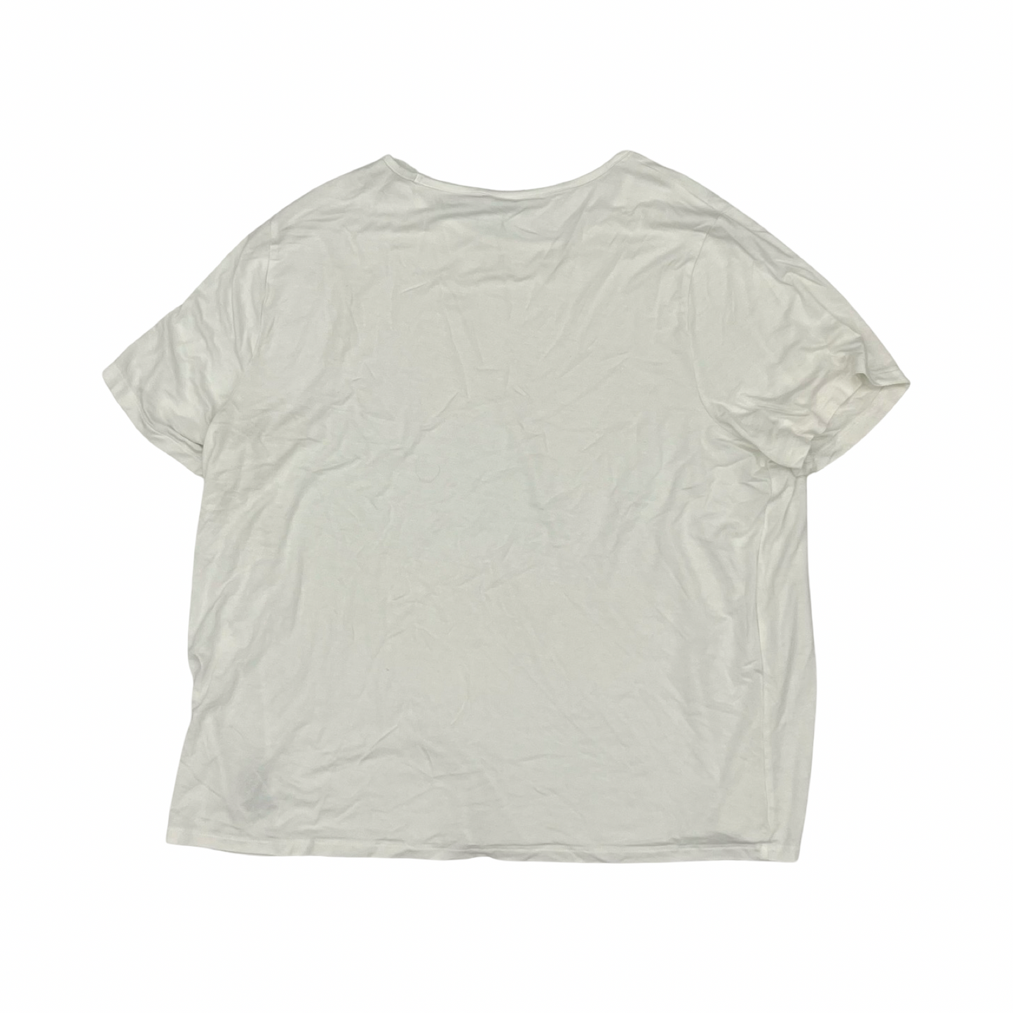 Top Ss Basic By Old Navy In White, Size:Xl