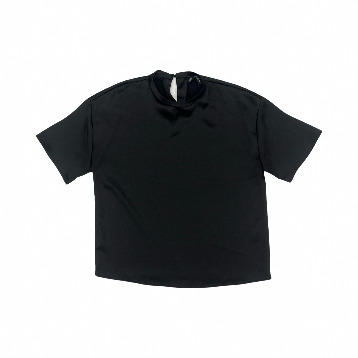 Blouse Ss By Zara In Black, Size:S