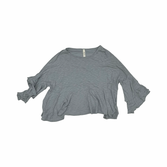 Top 3/4 Sleeve By Jolie In Blue, Size:L