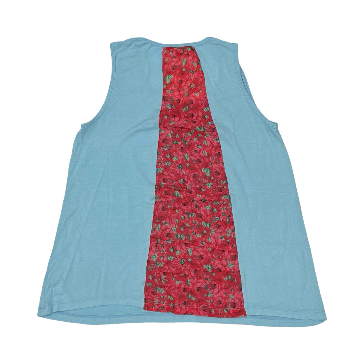 Tank Top By Disney In Blue & Pink, Size:M