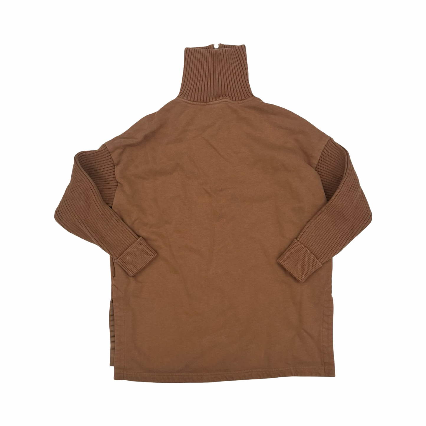Sweatshirt Collar By Varley In Brown, Size:Xs