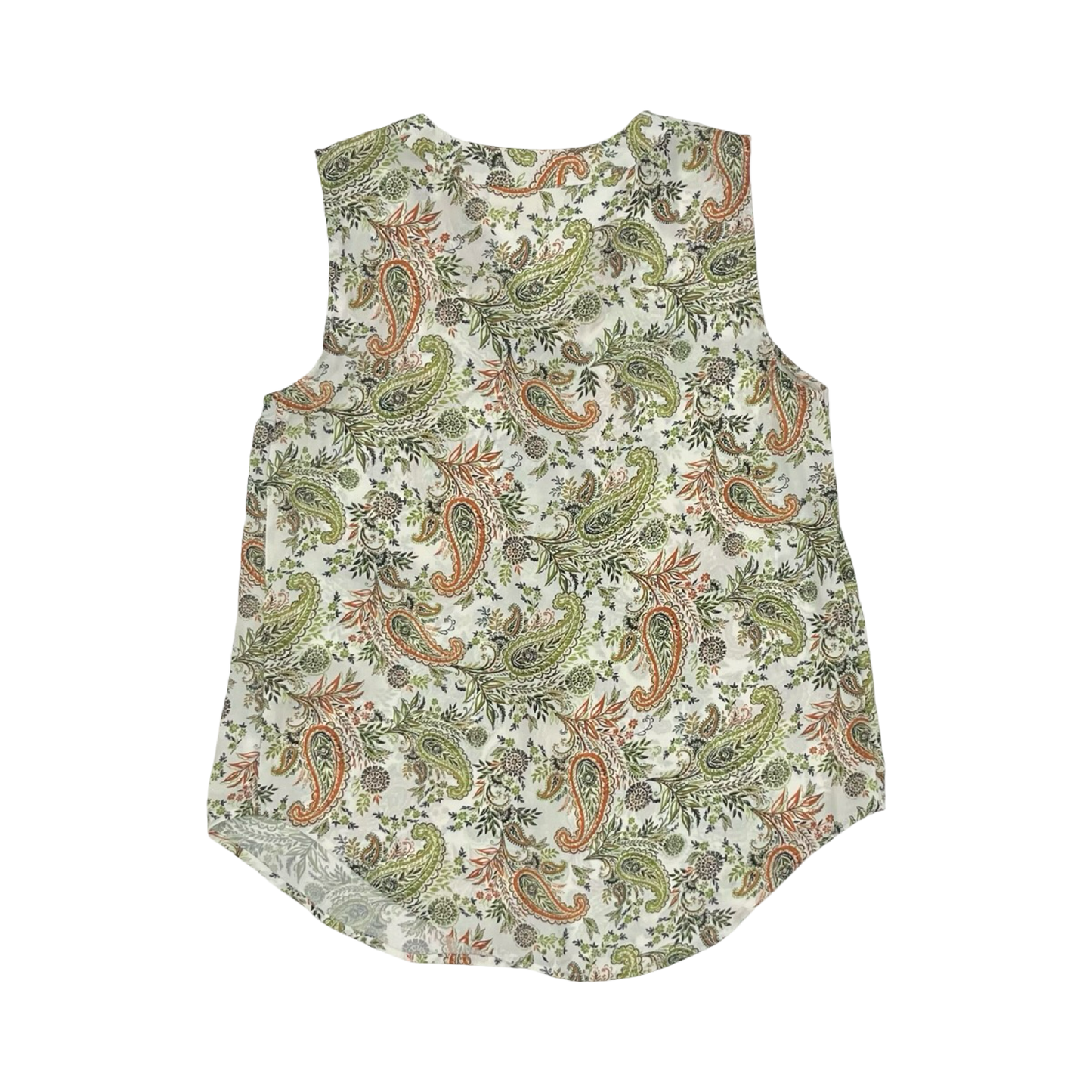 Blouse Sleeveless By Emaline In Floral Print, Size:S