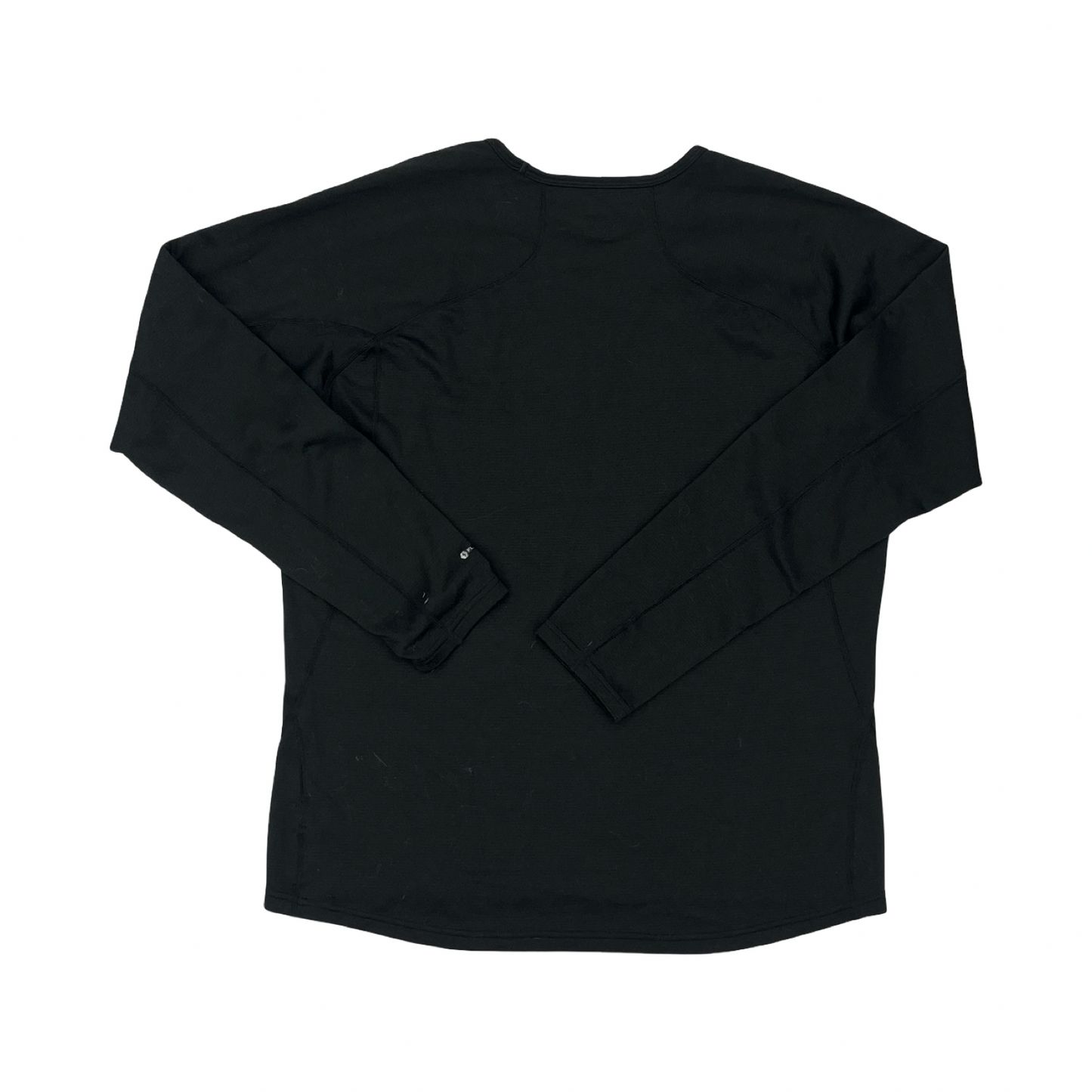 Athletic Top Ls Crewneck By The North Face In Black, Size:Xl