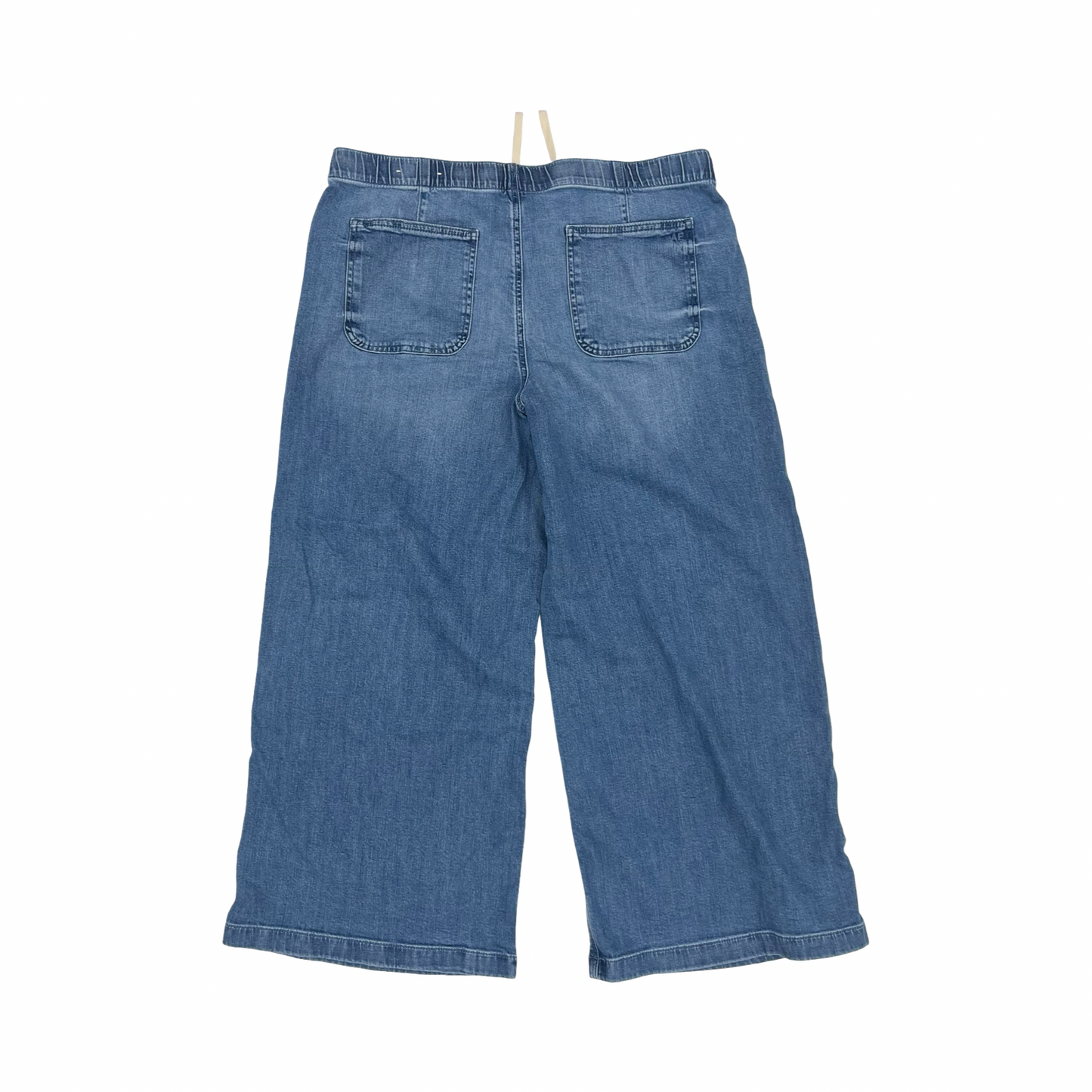 Jeans Wide Leg By American Eagle In Blue Denim, Size:Xl