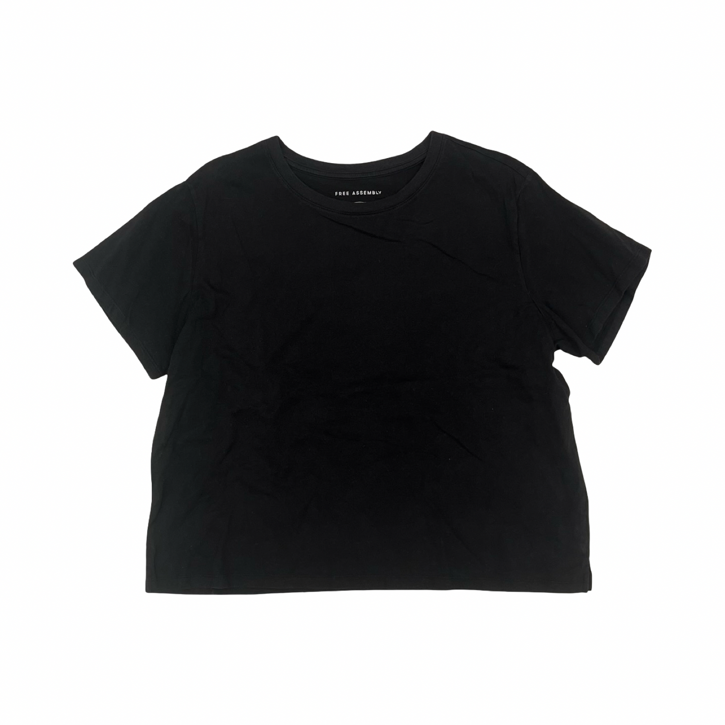 Top Ss By Free Assembly In Black, Size:Xl