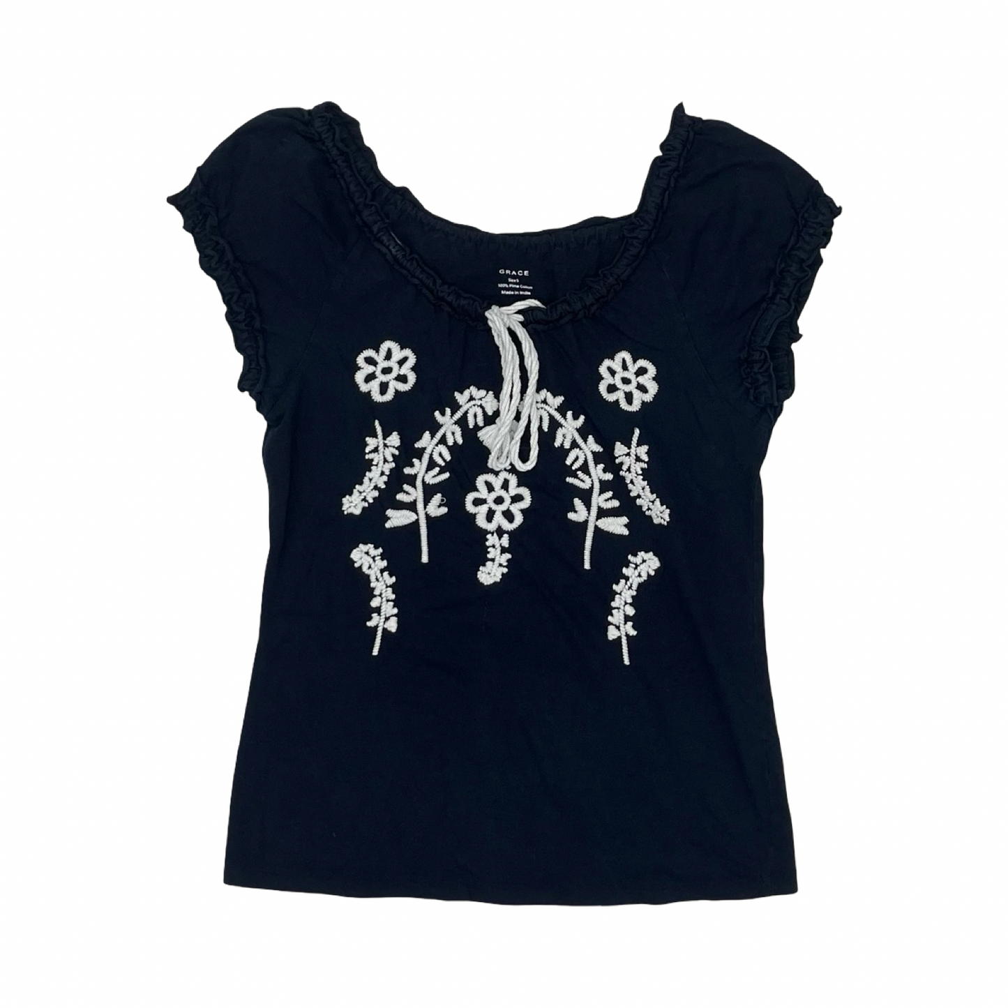 Top Ss By Grace In Navy, Size:S