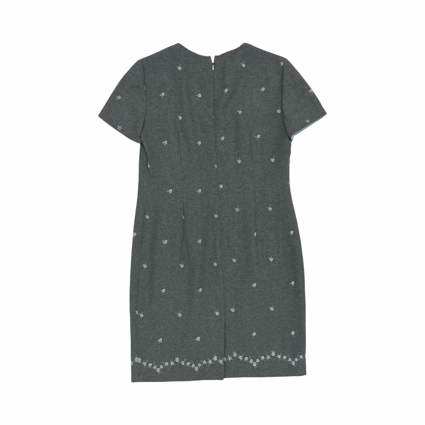 Dress Work By Talbots In Grey, Size:4