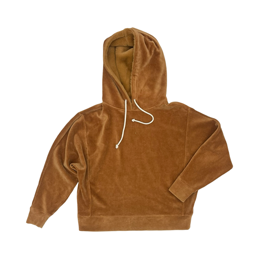 Sweatshirt Hoodie By Lou And Grey In Brown, Size:Xs