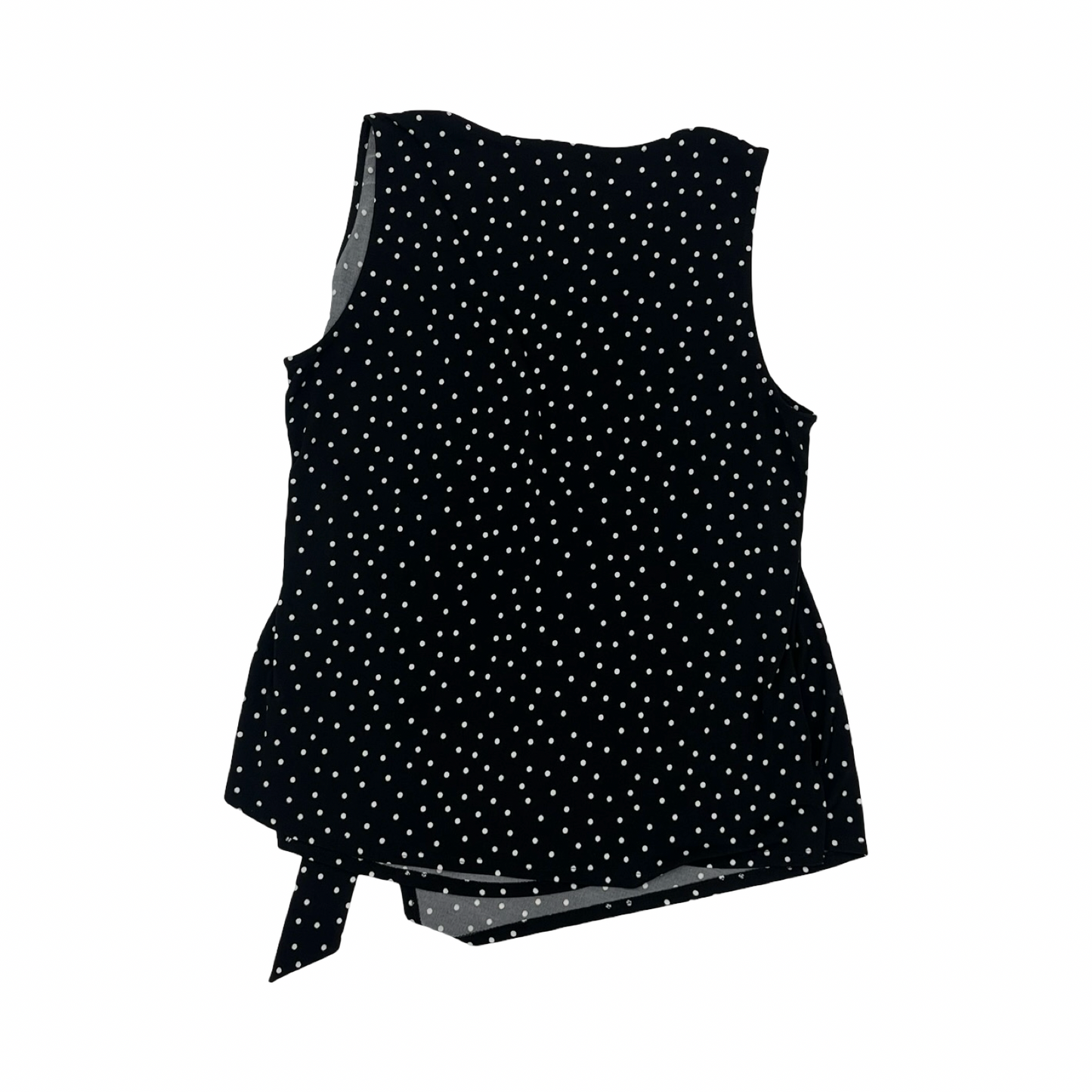 Blouse Sleeveless By Clothes Mentor In Black & White, Size:1X