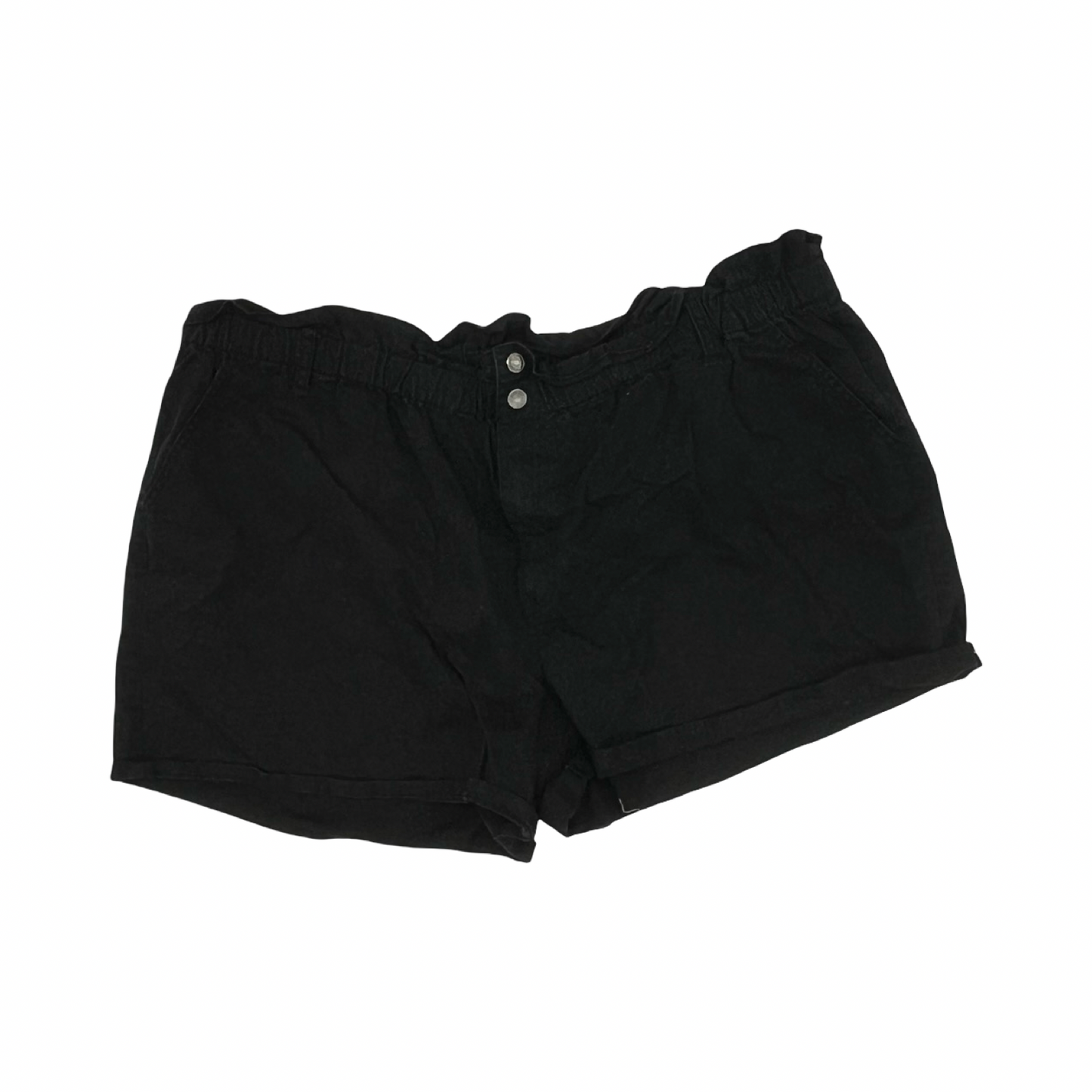 Shorts By Ava & Viv In Black, Size:3X
