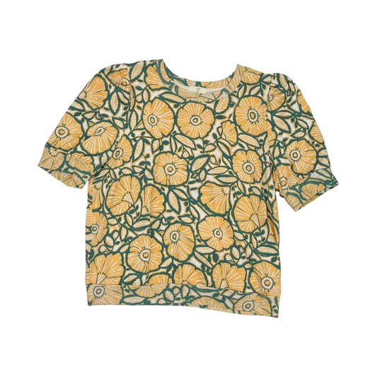 Top Ss By T.La In Green & Orange, Size:Xl