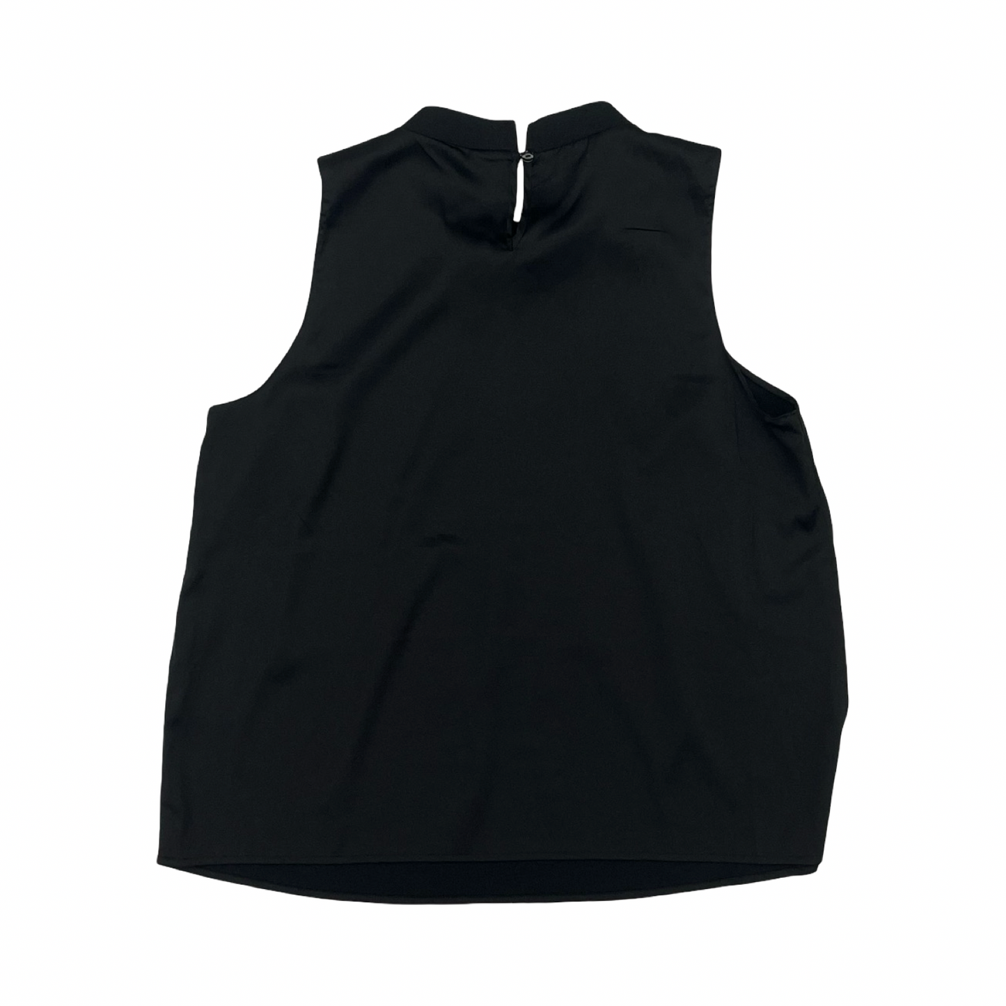 Blouse Sleeveless By Charlie B In Black, Size:L
