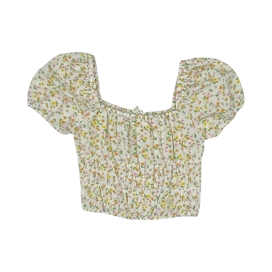 Blouse Ss By Elodie In Floral Print, Size:L