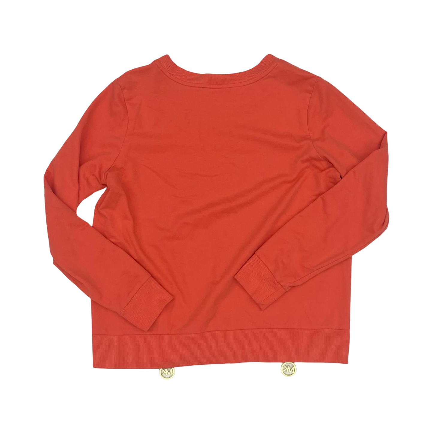 Top Ls Designer By Michael Kors In Orange, Size:M