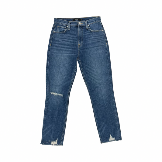 Jeans Straight By Hudson In Blue Denim, Size:2