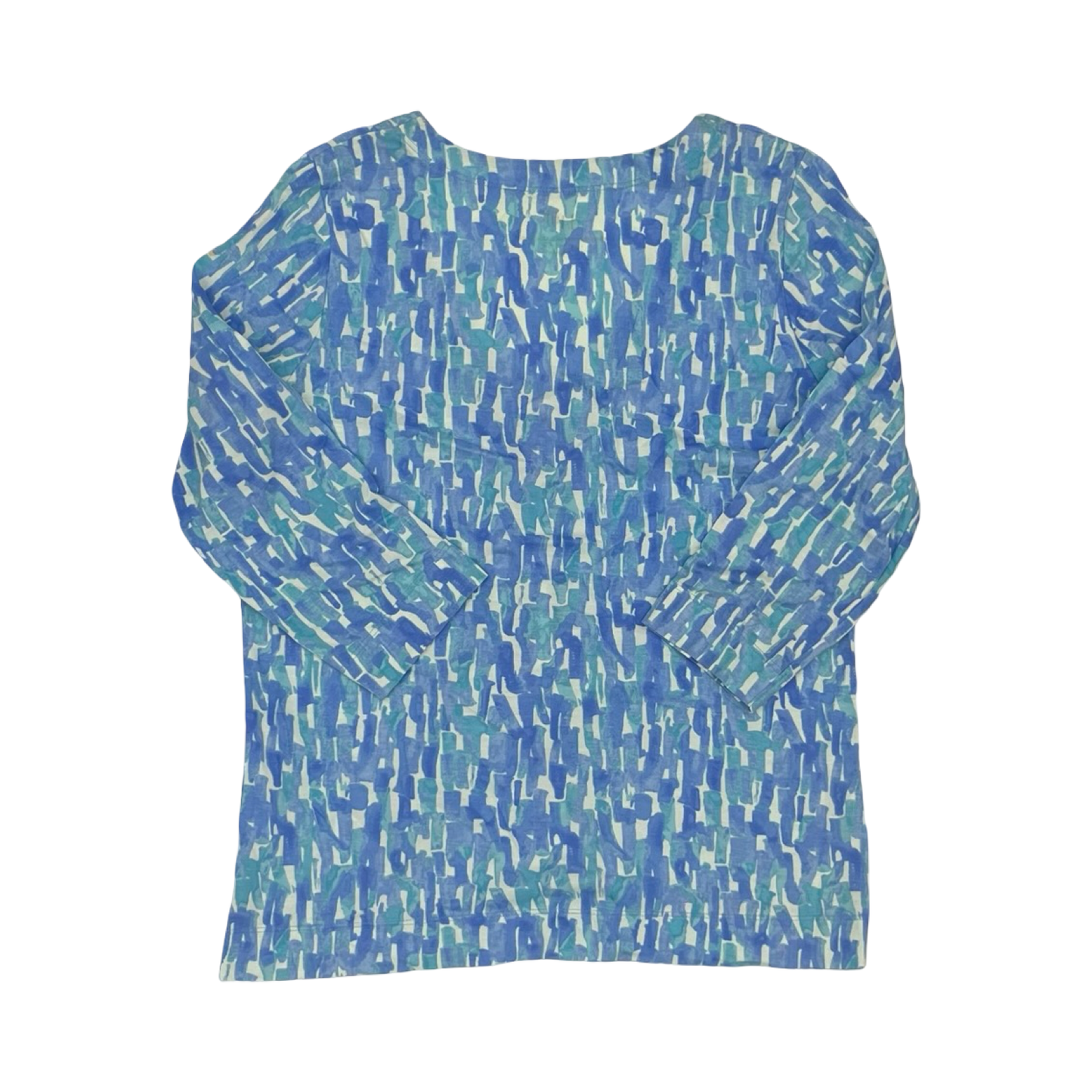 Top 3/4 Sleeve By J. Jill In Blue, Size:S