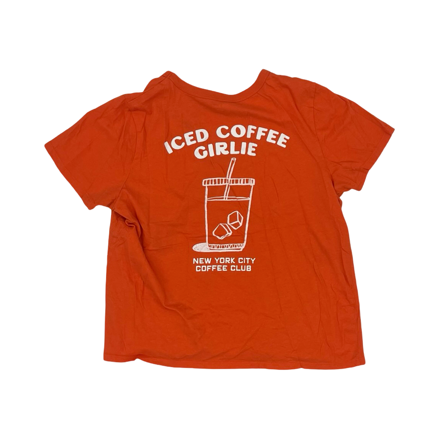 Top Ss By Old Navy In Orange, Size:L