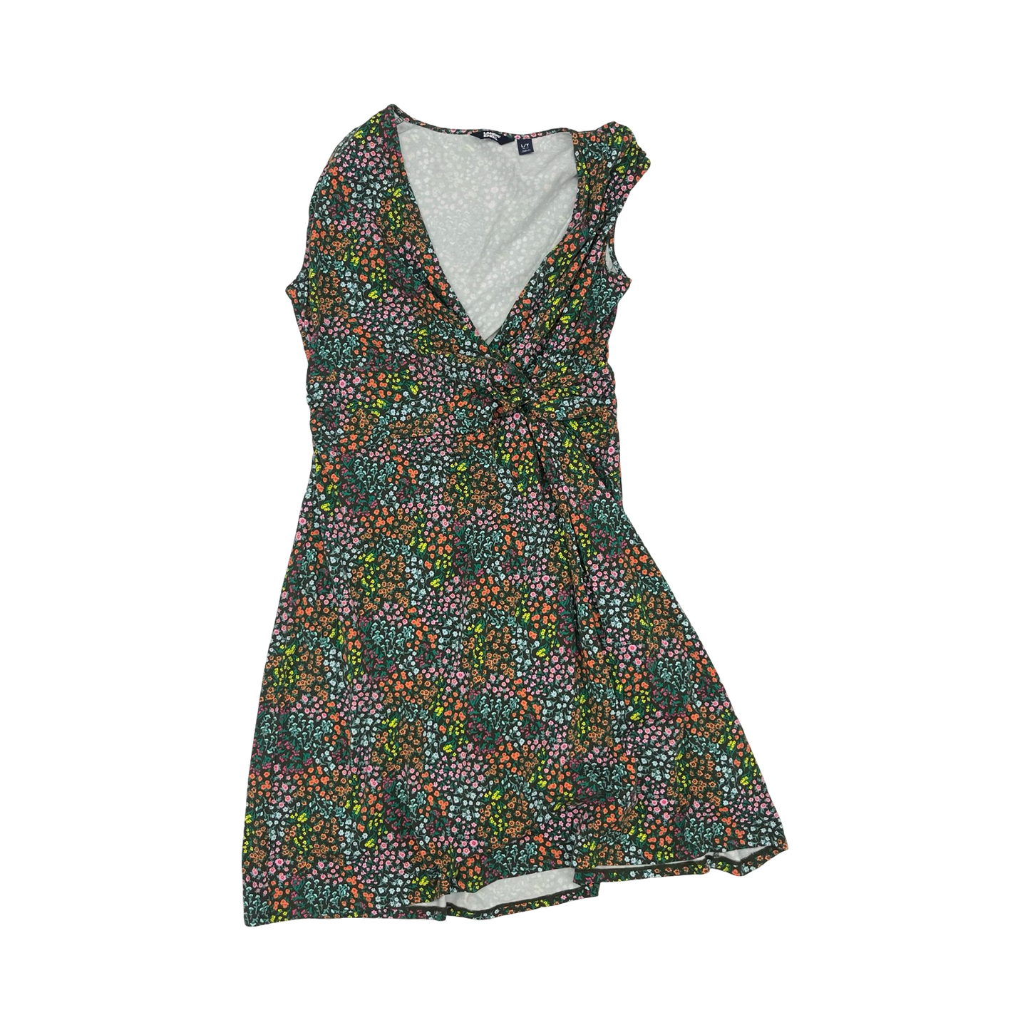 Dress Casual Short By Lands End In Floral Print, Size:L