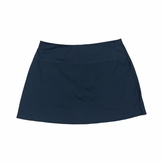 Athletic Skort By Girlfriend Collective In Navy, Size:3X