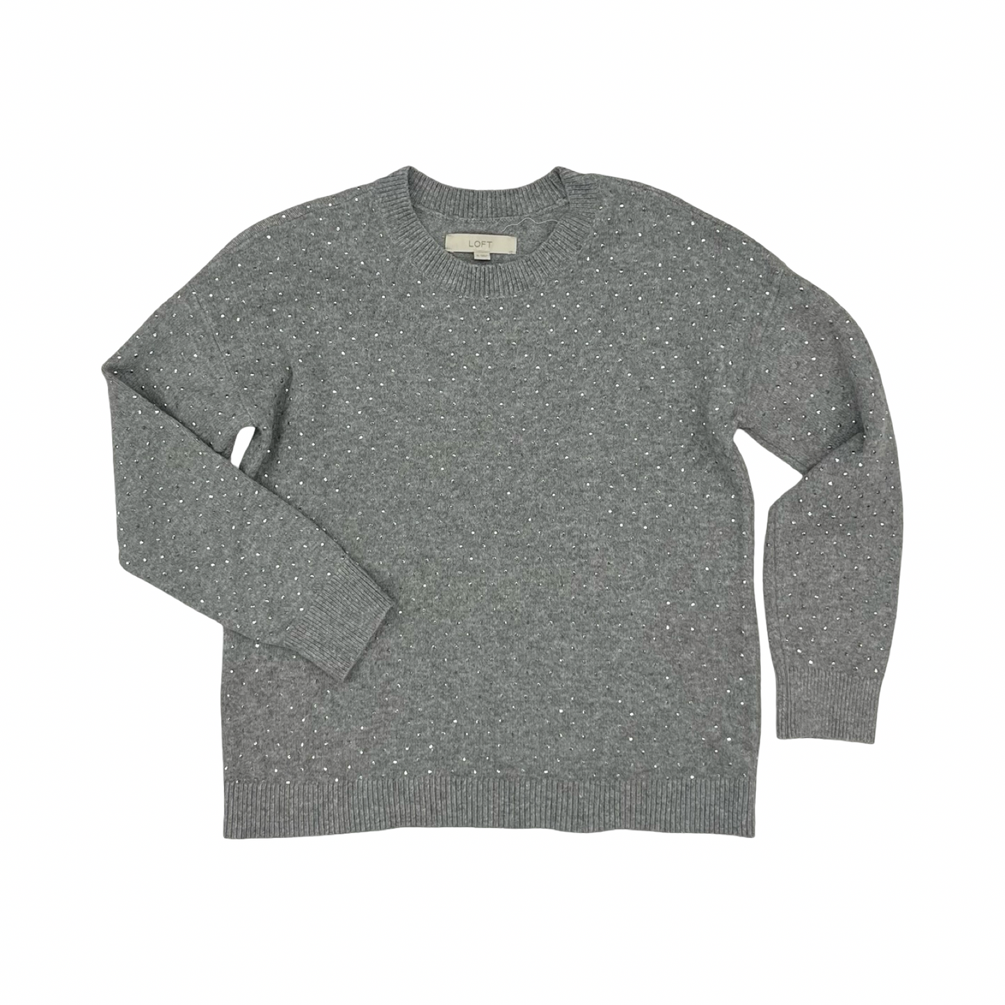 Sweater By Loft In Grey, Size:S