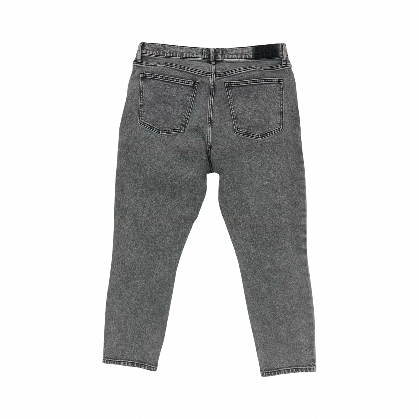 Jeans Skinny By Abercrombie And Fitch In Black Denim, Size:14