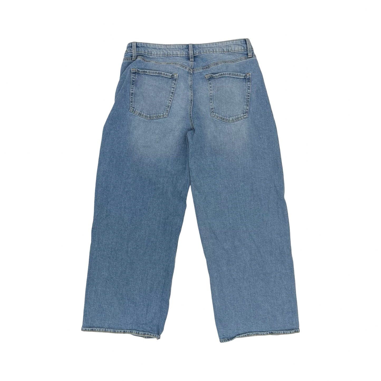 Jeans Wide Leg By Sonoma In Blue Denim, Size:16