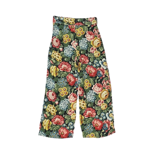 Pants Other By Zara In Floral Print, Size:S