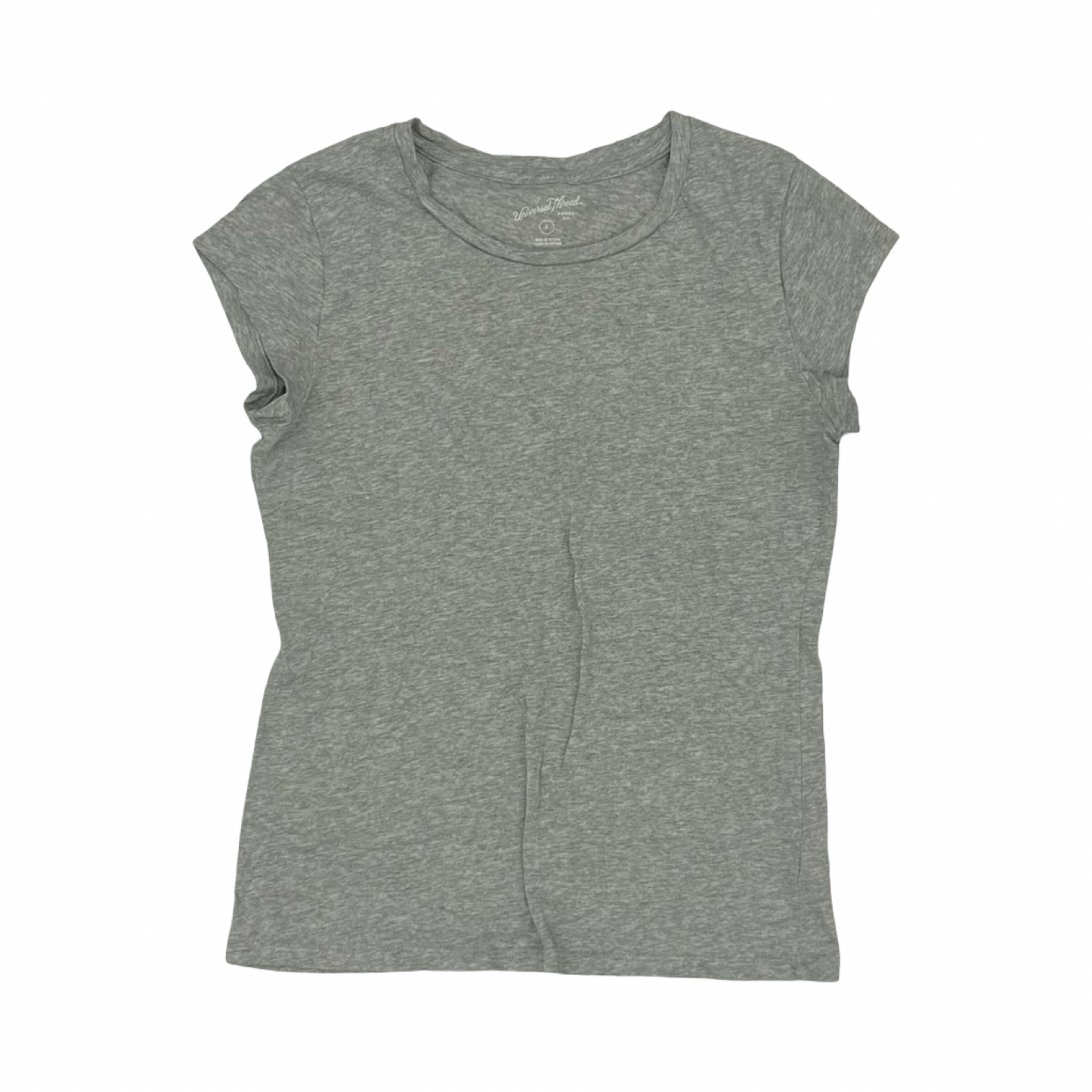 Top Ss Basic By Universal Thread In Grey, Size:S