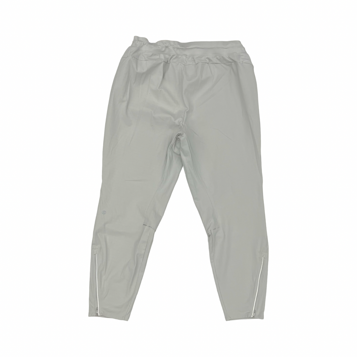 Athletic Pants By Lululemon In Grey, Size:Xl