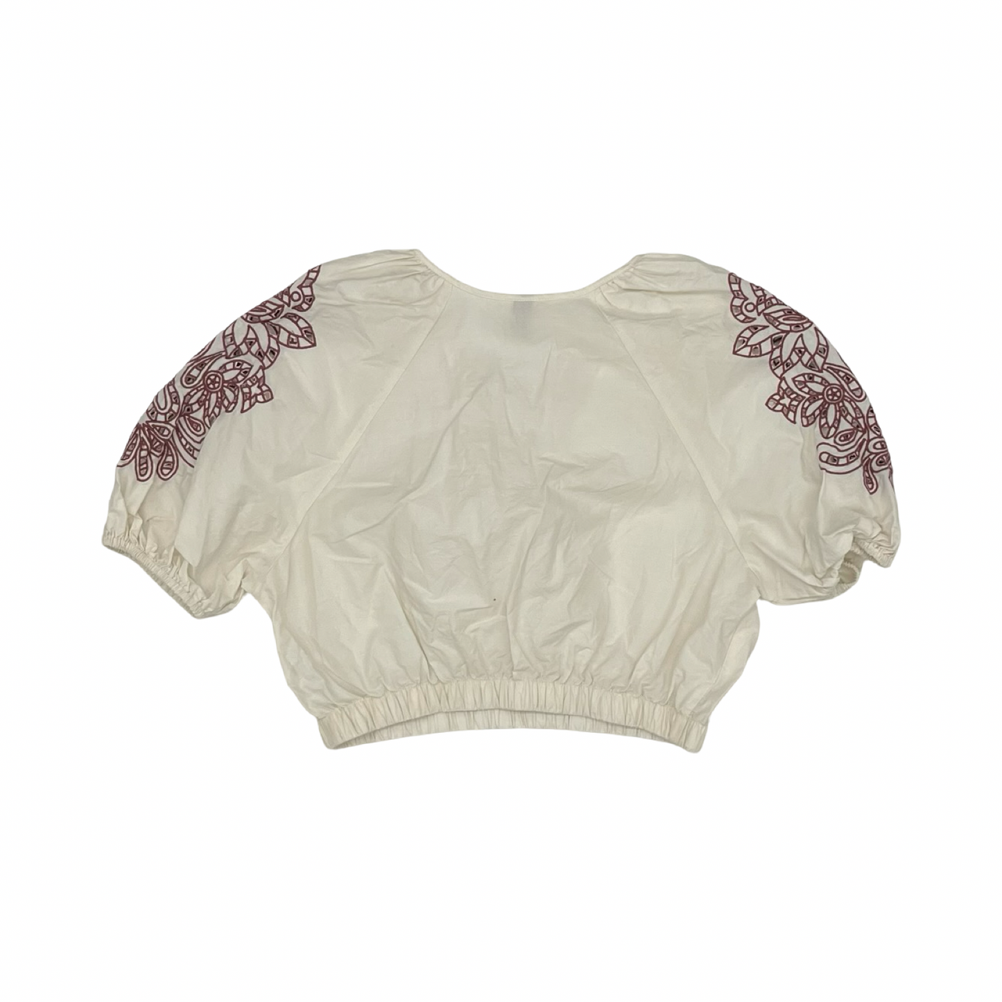 Blouse Ss By Universal Thread In Cream, Size:S