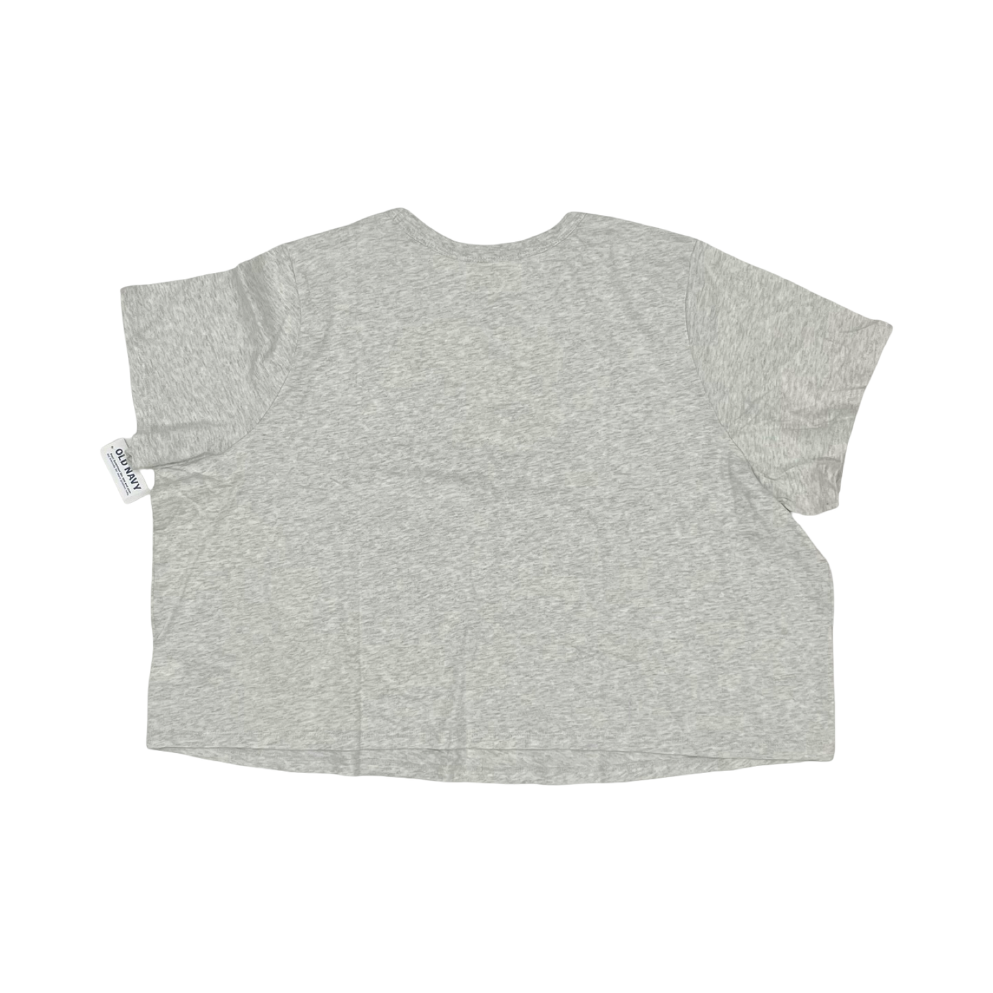 Top Ss Basic By Old Navy In Grey, Size:2X