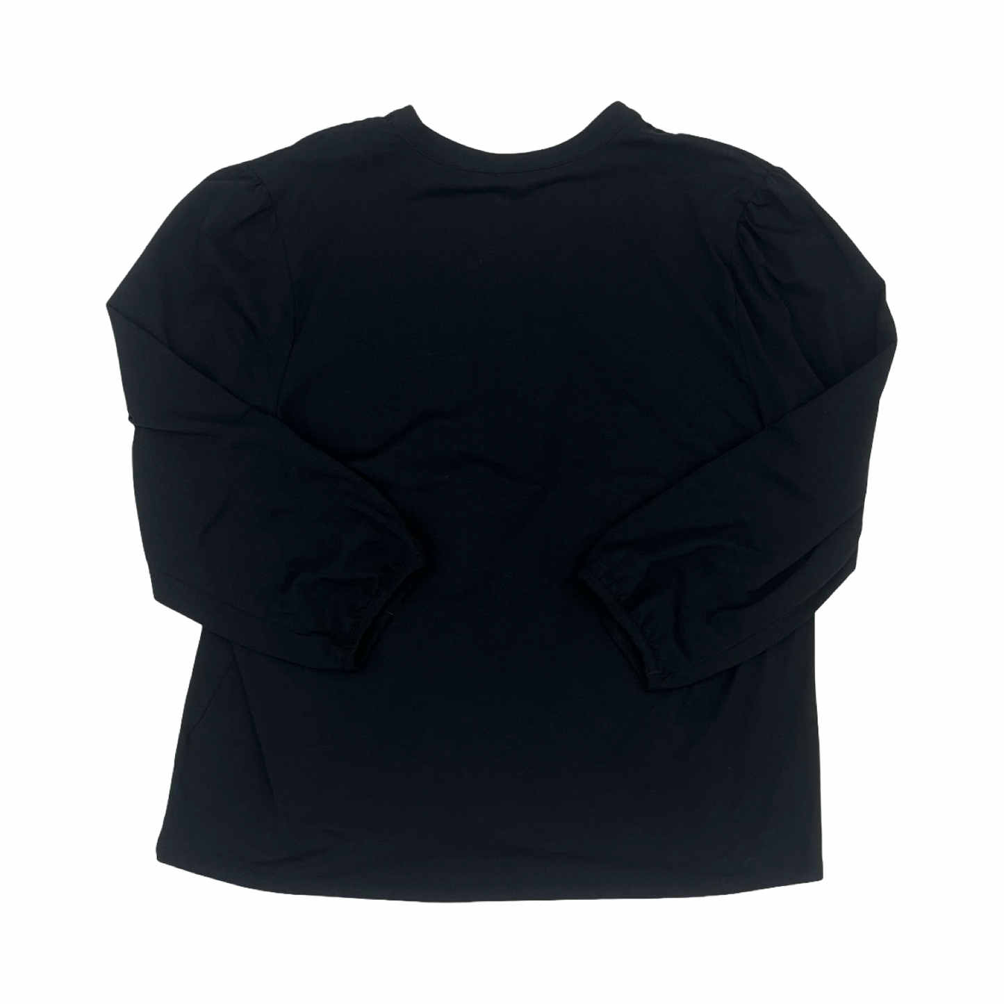 Top Ls By Lands End In Black, Size:Xl