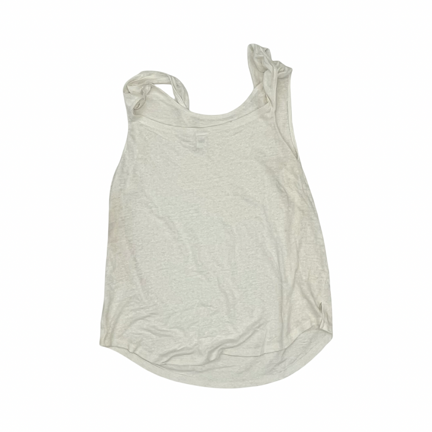 Top Sleeveless By Old Navy In Cream, Size:L