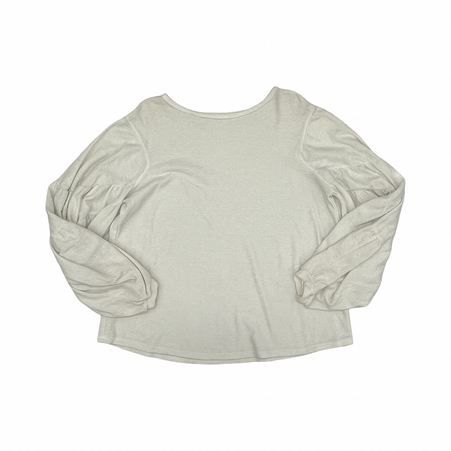 Top Ls By Ces Femme In White, Size:S