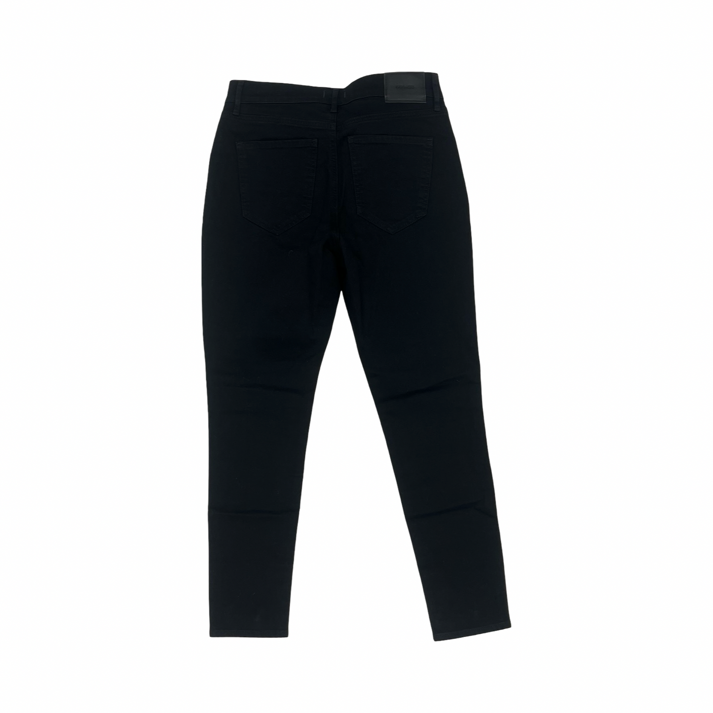 Jeans Skinny By Express In Black Denim, Size:8