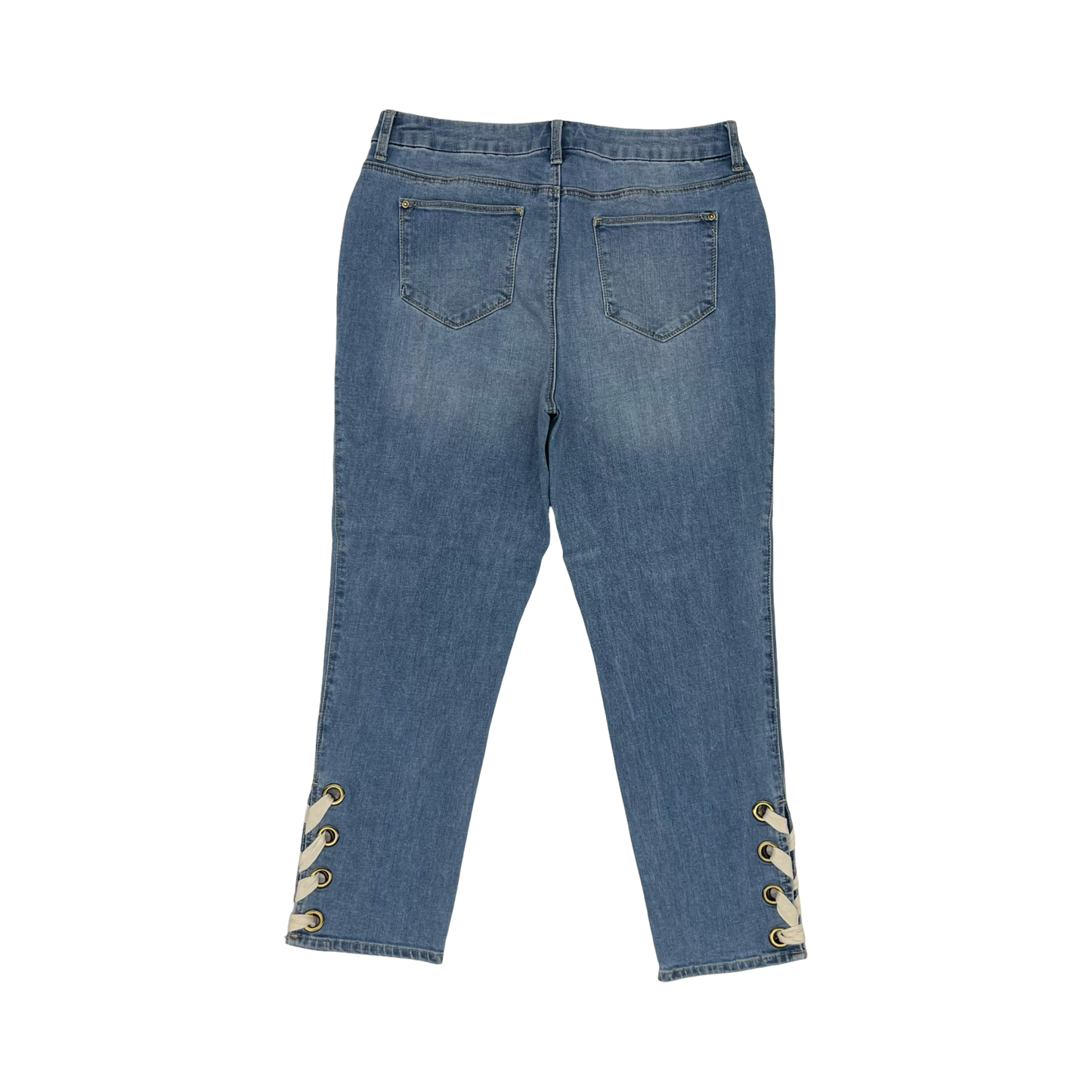 Jeans Skinny By White House Black Market In Blue Denim, Size:10