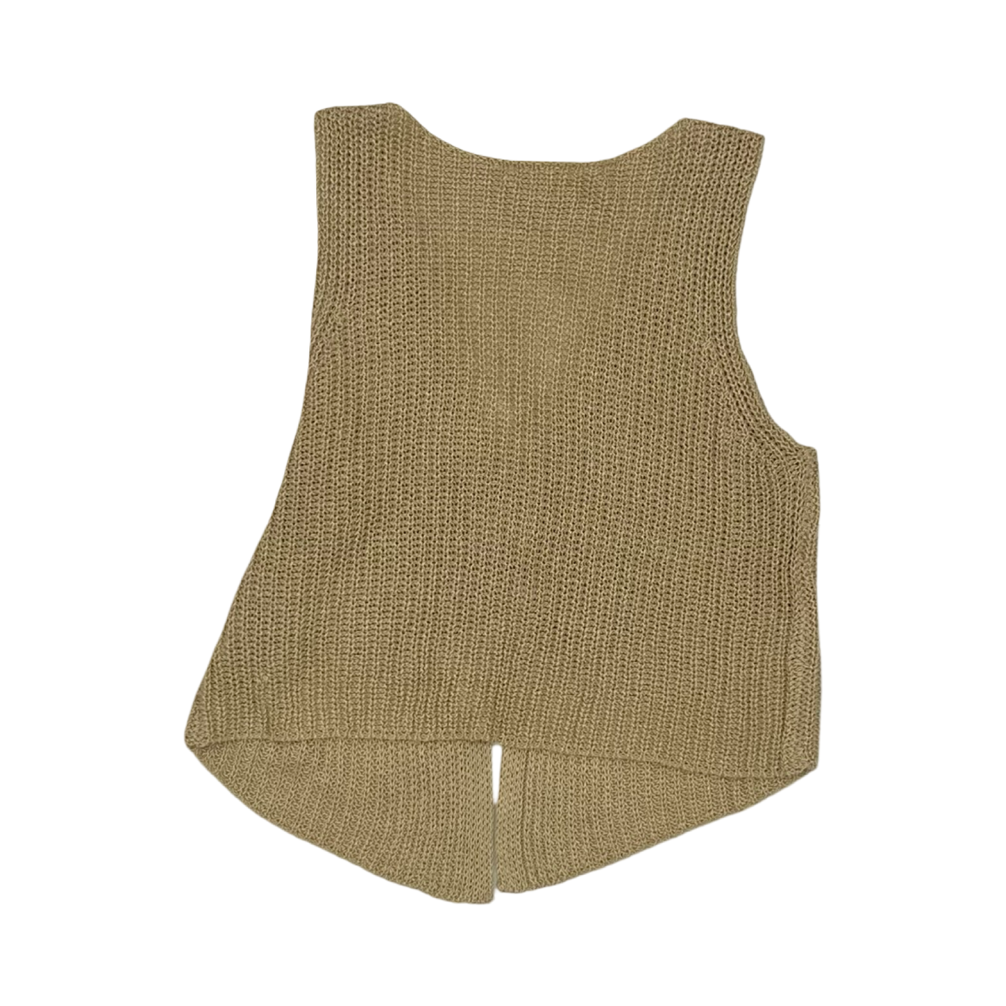 Vest Other By Urban Daizy In Tan, Size:L