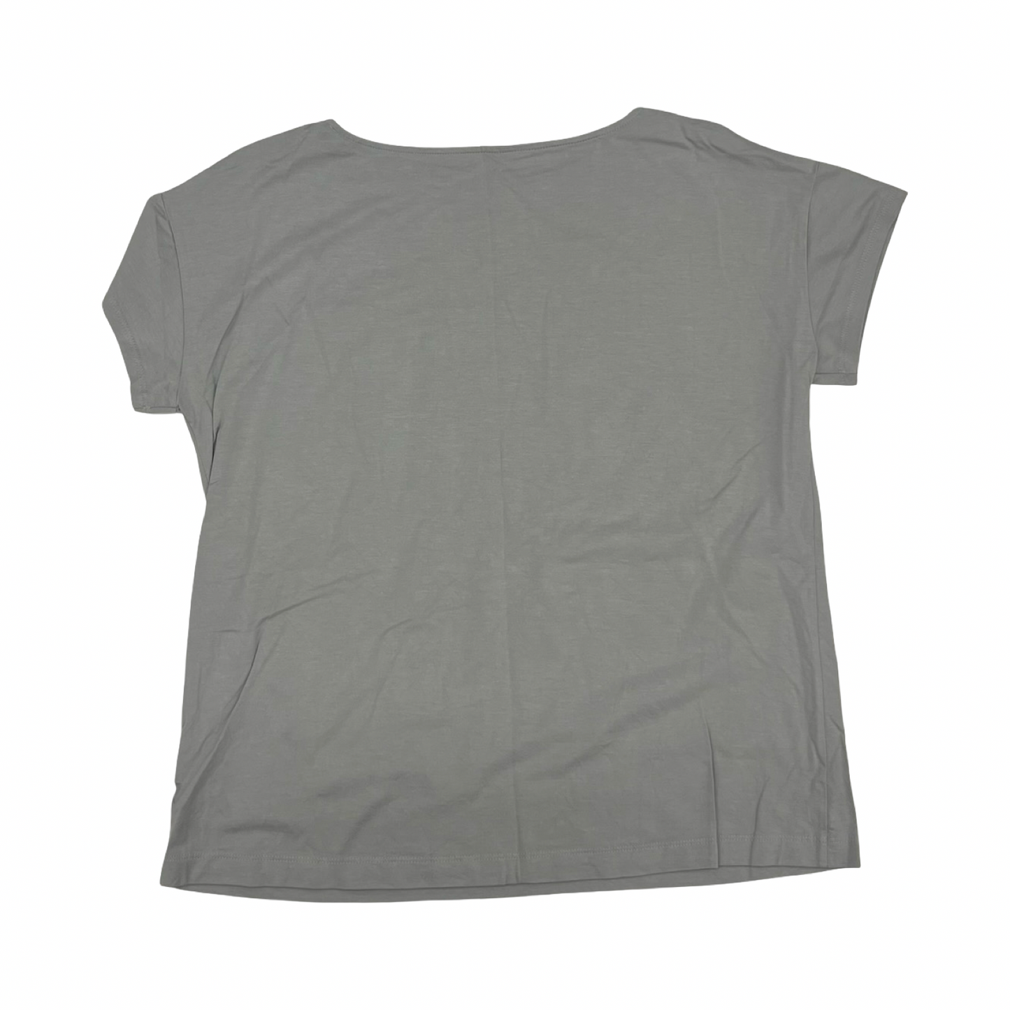 Top Ss Basic By J. Jill In Grey, Size:S