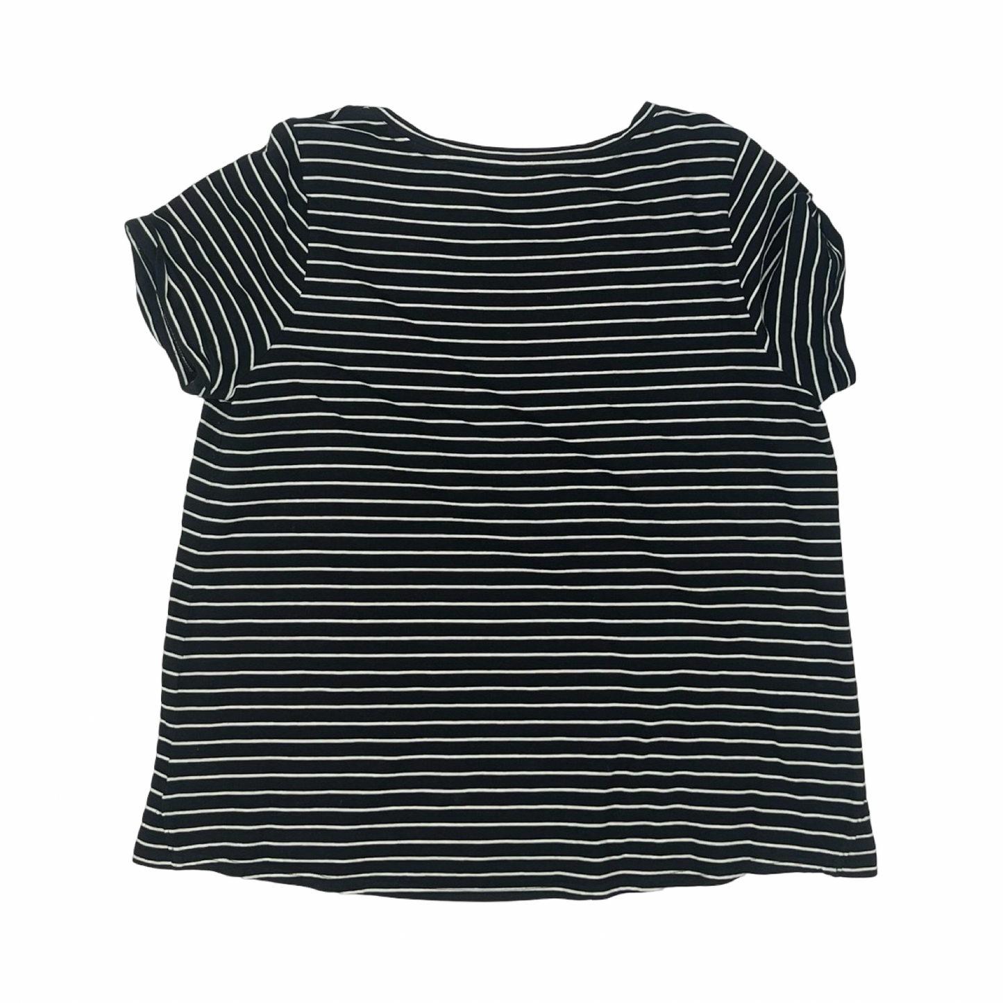 Top Ss By J. Jill In Black & White, Size:Mp